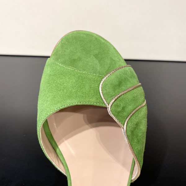 Sandalo Conchiglia Verde