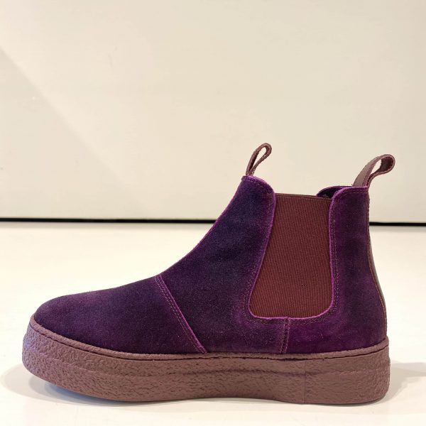 Natural Plum Boots