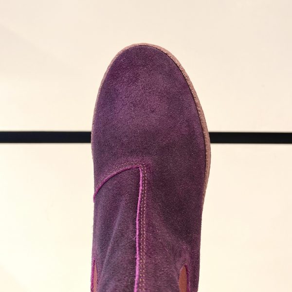 Natural Plum Boots