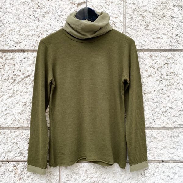 Maglia Collo Oliva