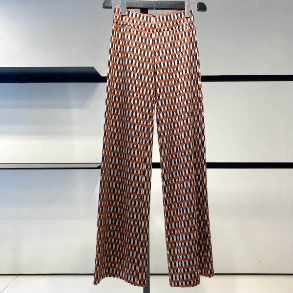 Geometric Pattern Pants