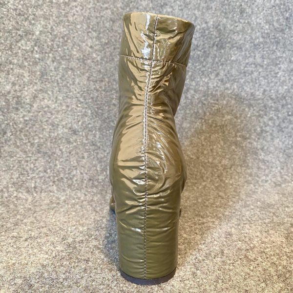 Green Wrinkles Boot