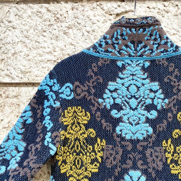 Cappotto Broccato Floreale