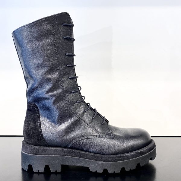 Underground Black Boot