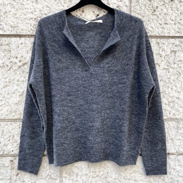 Maglione Grigio Melange