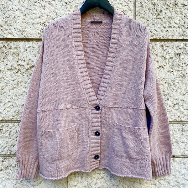 Cardigan Rosa