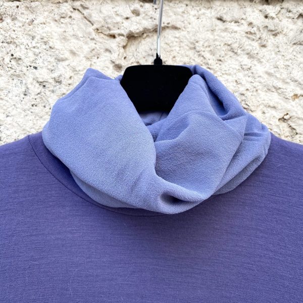 Maglia Collo Lavanda