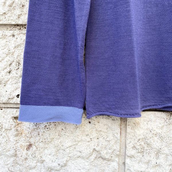 Maglia Collo Lavanda