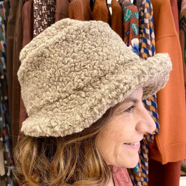 Cappello Lanoso Camel