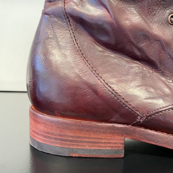 Stivaletto Lavato Bordeaux