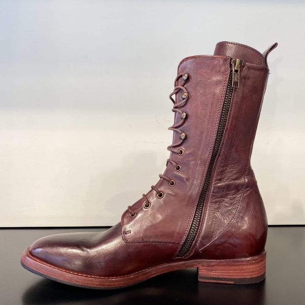 Stivaletto Lavato Bordeaux