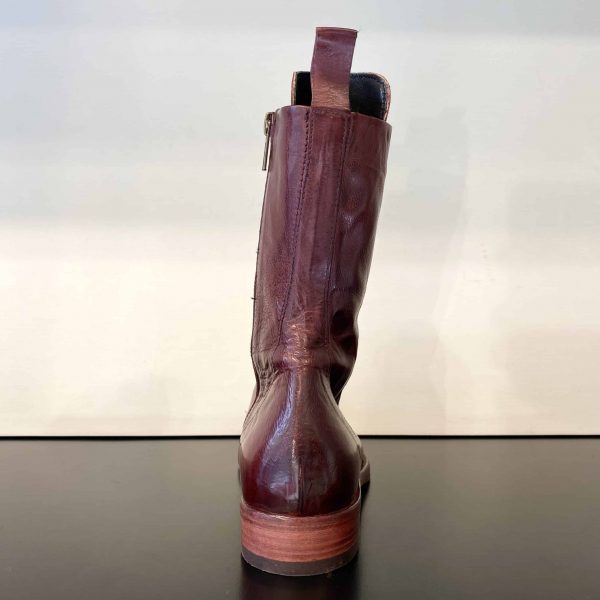 Stivaletto Lavato Bordeaux