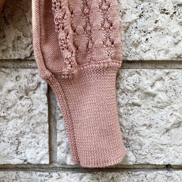 Maglione Lavorato Rosa