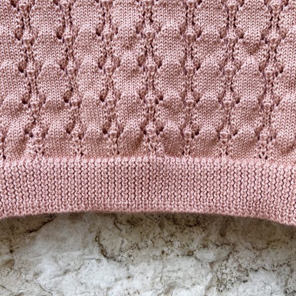 Maglione Lavorato Rosa