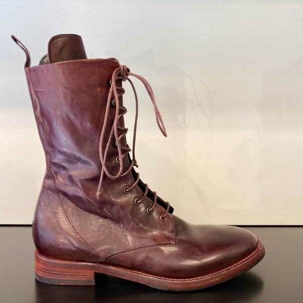 Stivaletto Lavato Bordeaux