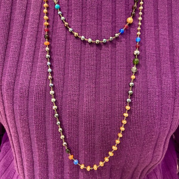 Collana Pietre SemiPreziose Multi Donatella Pellini