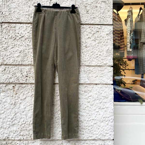Pantalone Velluto Fango