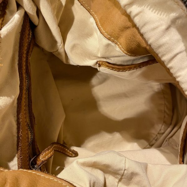 Borsa Bucket Intreccio Cuoio