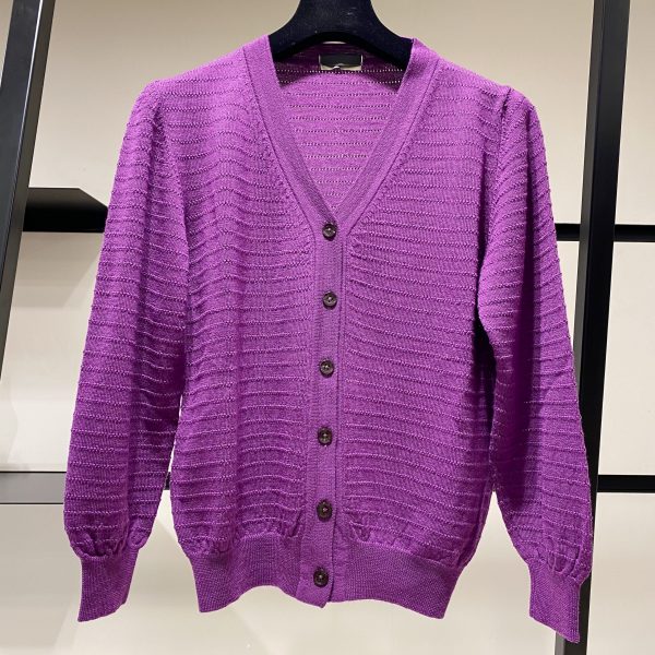 Purple Cardi