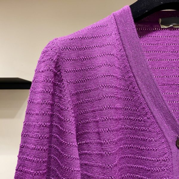 Purple Cardi