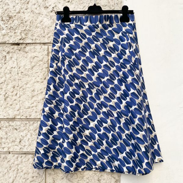 Blue Coffee Skirt