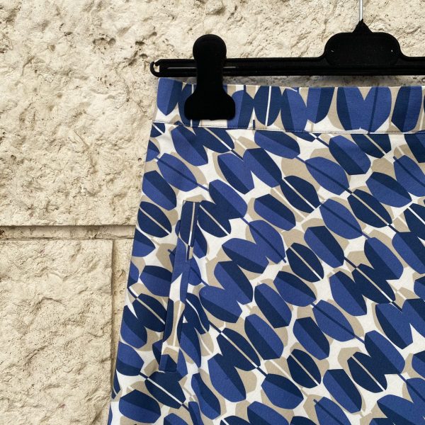 Blue Coffee Skirt