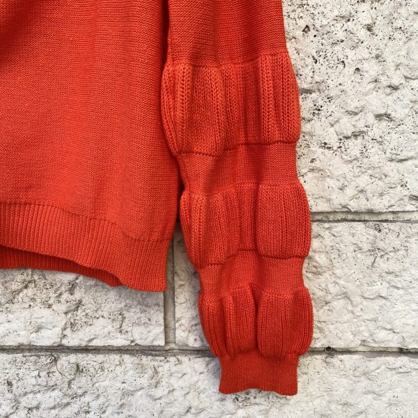 Cardigan Spillone Arancio