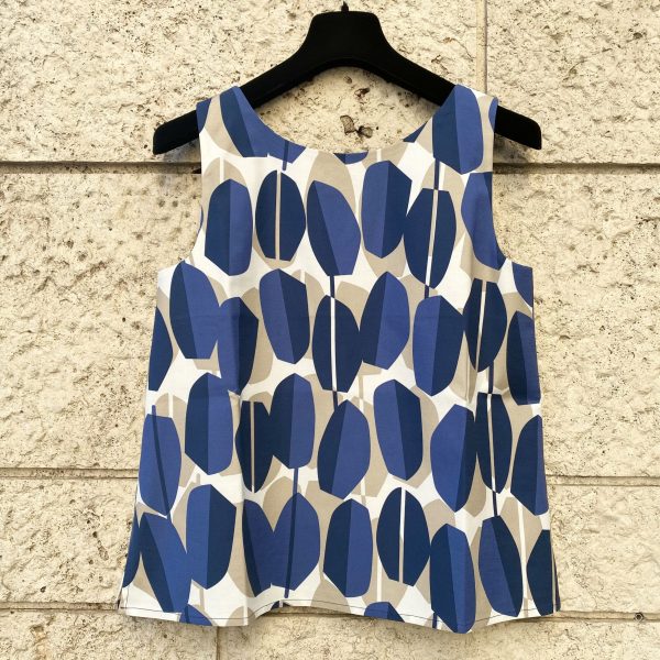 Blue Coffee Top