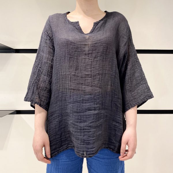 Blusa Lino Nera