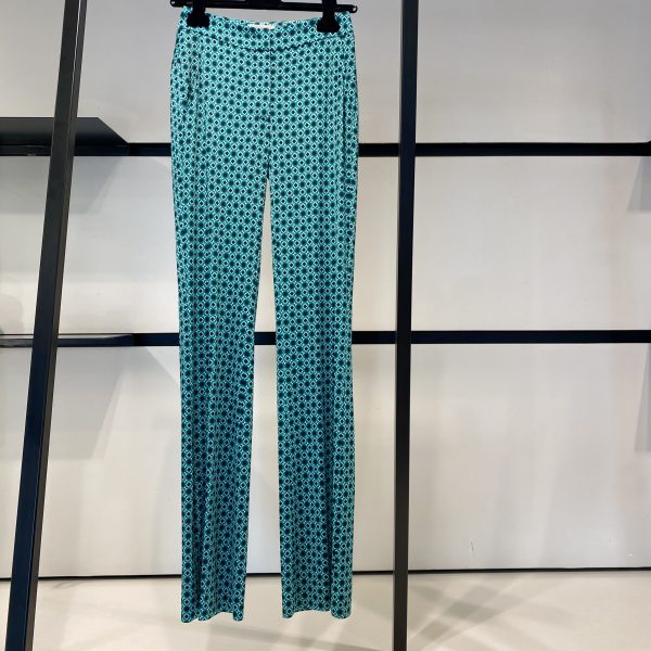 Optical Green Pants