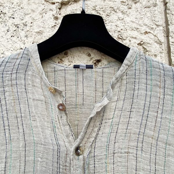 Camicia Lino Ricami