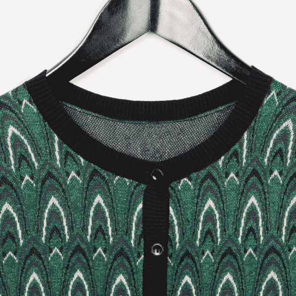 Cardigan Pavone | DIEGO ZORODDU