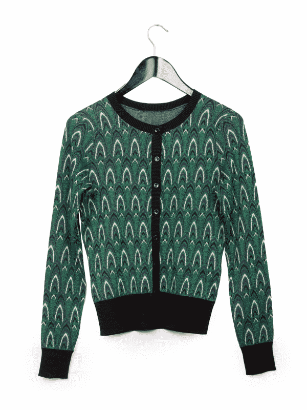 Cardigan Pavone | DIEGO ZORODDU
