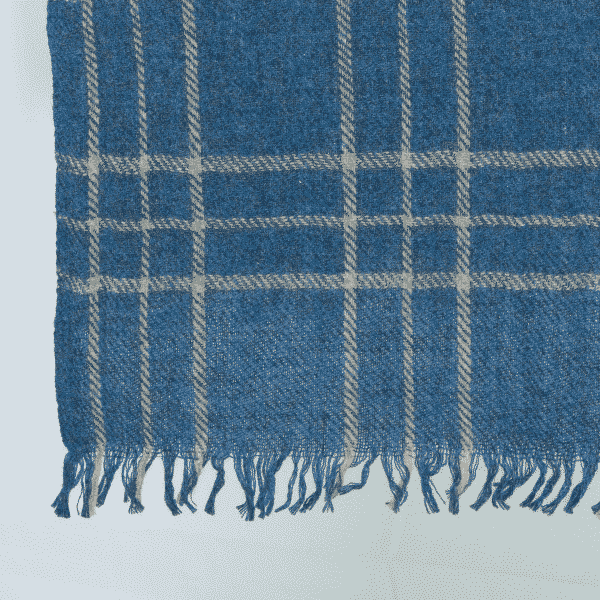 Stola Tartan Blue | DIEGO ZORODDU
