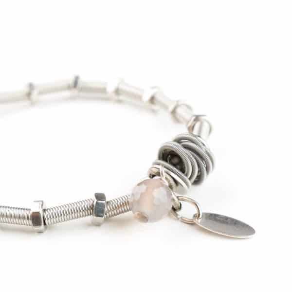 Agata Tassel Silver | DIEGO ZORODDU