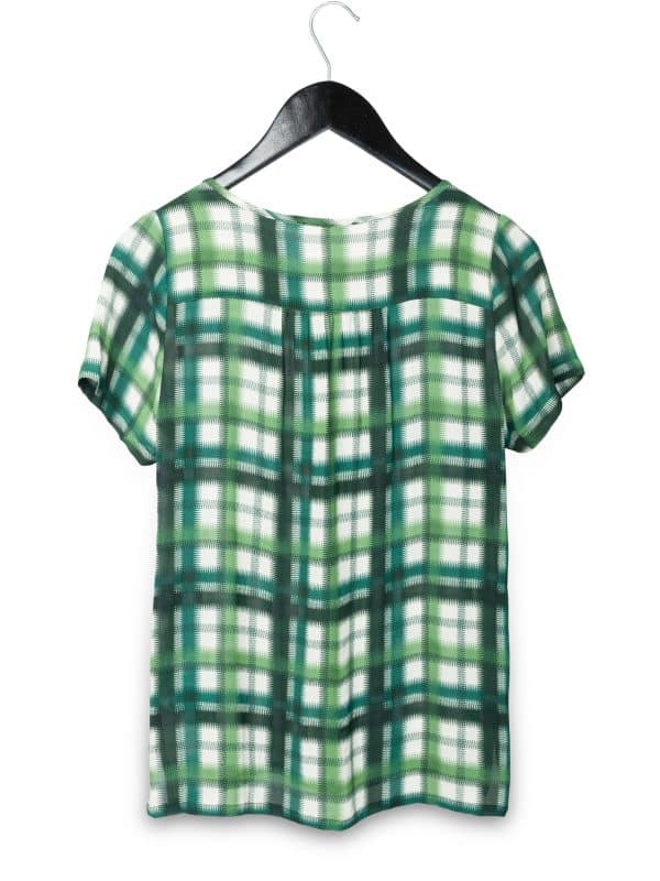 Check Forest Blouse | DIEGO ZORODDU