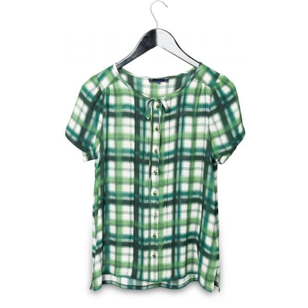 Check Forest Blouse | DIEGO ZORODDU