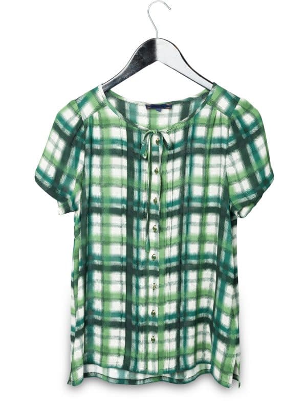 Check Forest Blouse | DIEGO ZORODDU