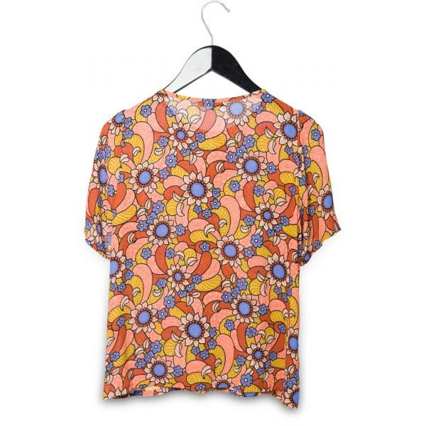 Abstract Flower Blouse | DIEGO ZORODDU