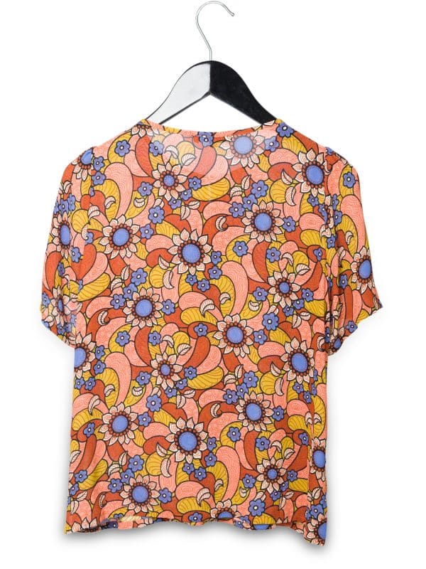Abstract Flower Blouse | DIEGO ZORODDU