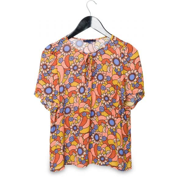 Abstract Flower Blouse | DIEGO ZORODDU