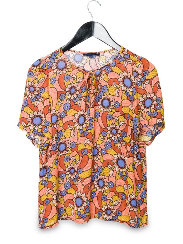 Abstract Flower Blouse | DIEGO ZORODDU