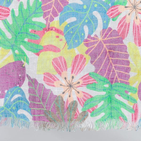 Violet Tropical Linen | DIEGO ZORODDU