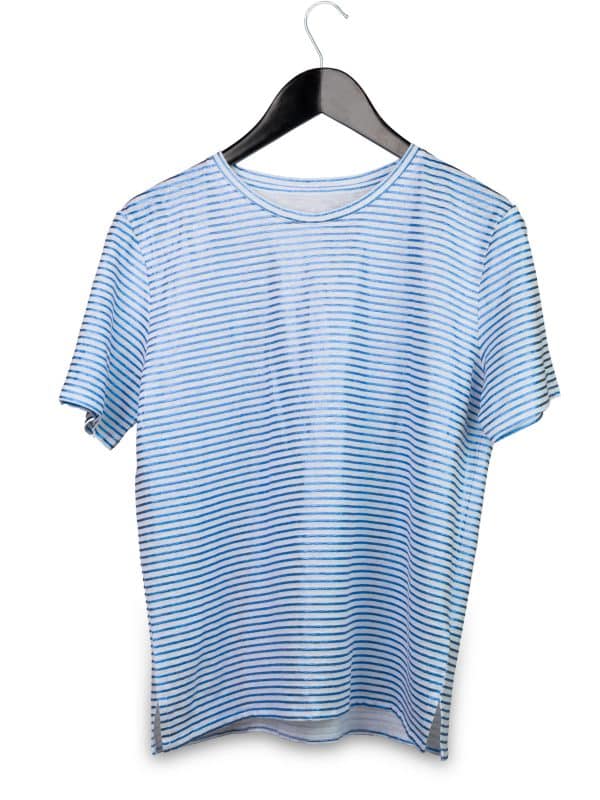 White Blue Shirt | DIEGO ZORODDU