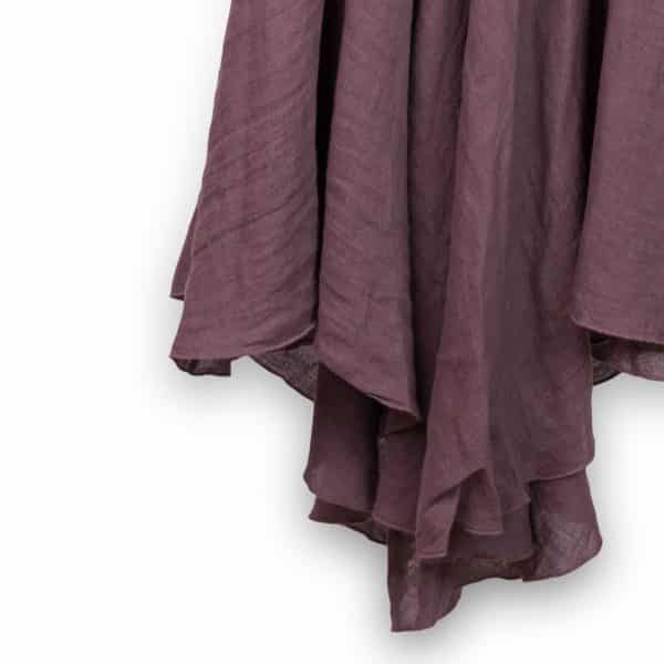 Bias Cutting Mauve Dress | DIEGO ZORODDU