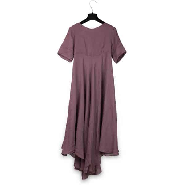 Bias Cutting Mauve Dress | DIEGO ZORODDU