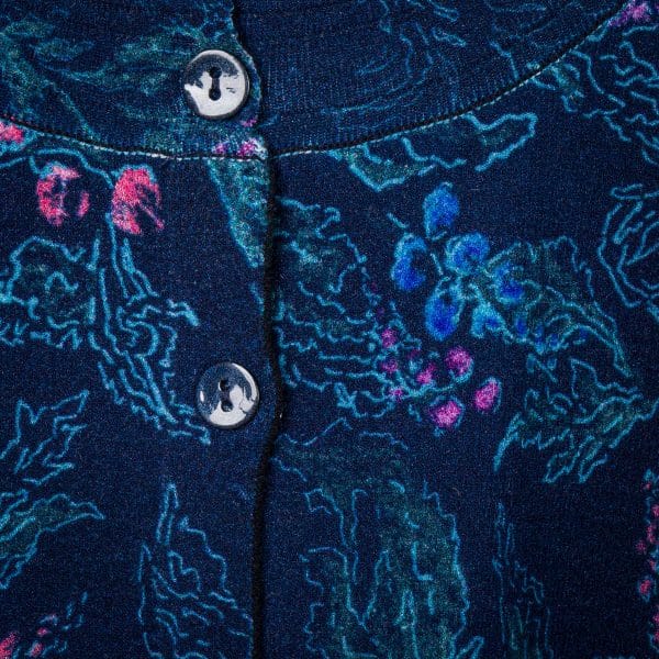 Flower Motif Cardigan | DIEGO ZORODDU