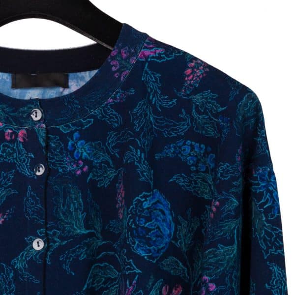 Flower Motif Cardigan | DIEGO ZORODDU