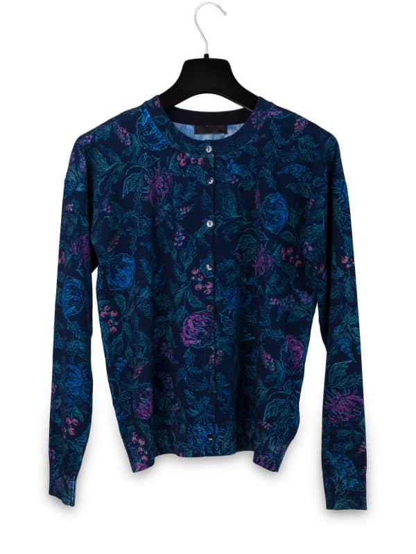 Flower Motif Cardigan | DIEGO ZORODDU