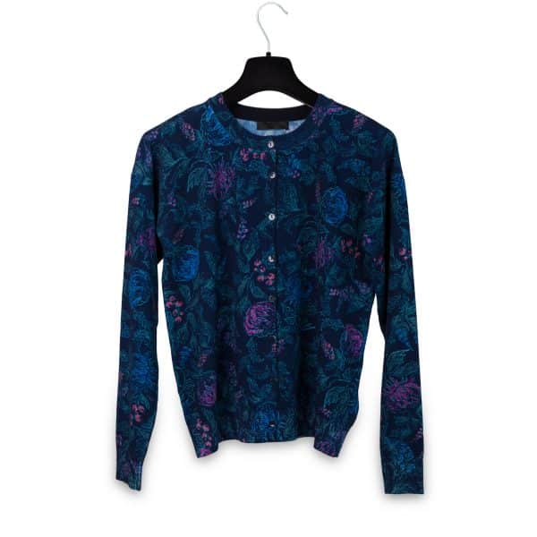 Flower Motif Cardigan | DIEGO ZORODDU